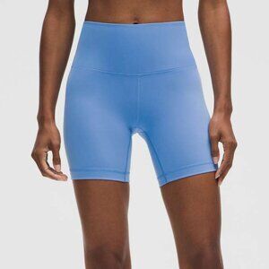 NWT Lululemon Wunder Train High-Rise Short 6" - 12 Pool Party